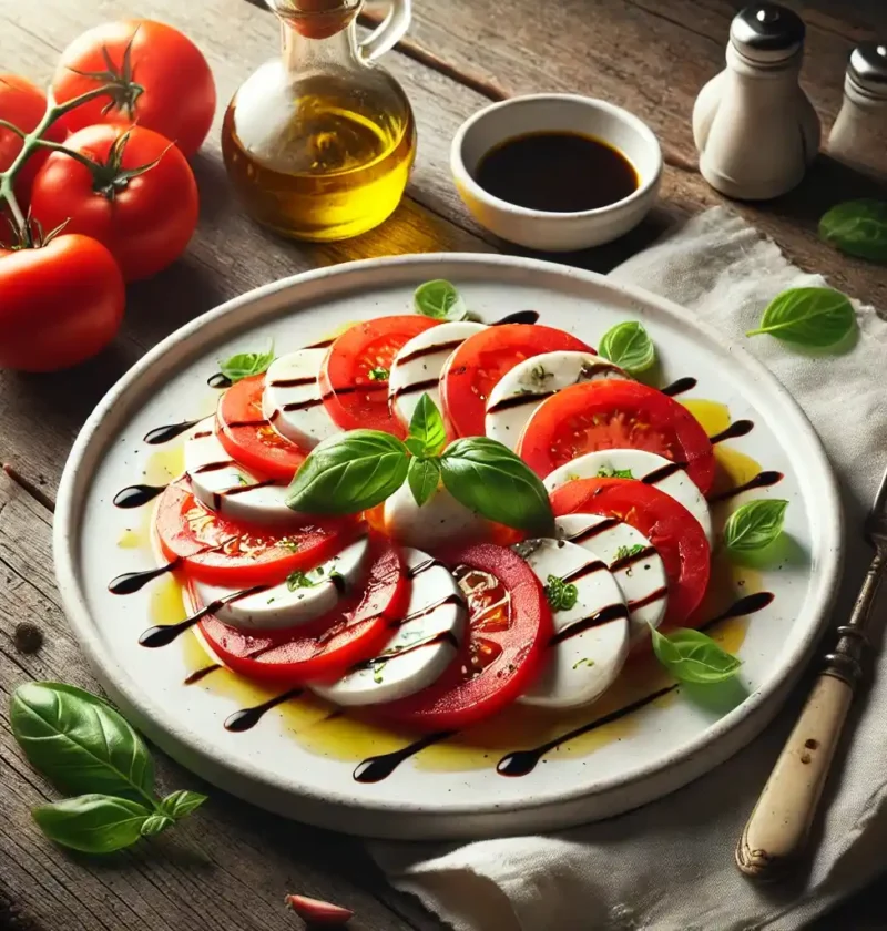 pomidory z mozarellą