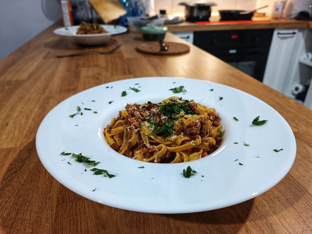 tagliatelle al ragu bolognese