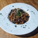 tagliatelle z wołowiną