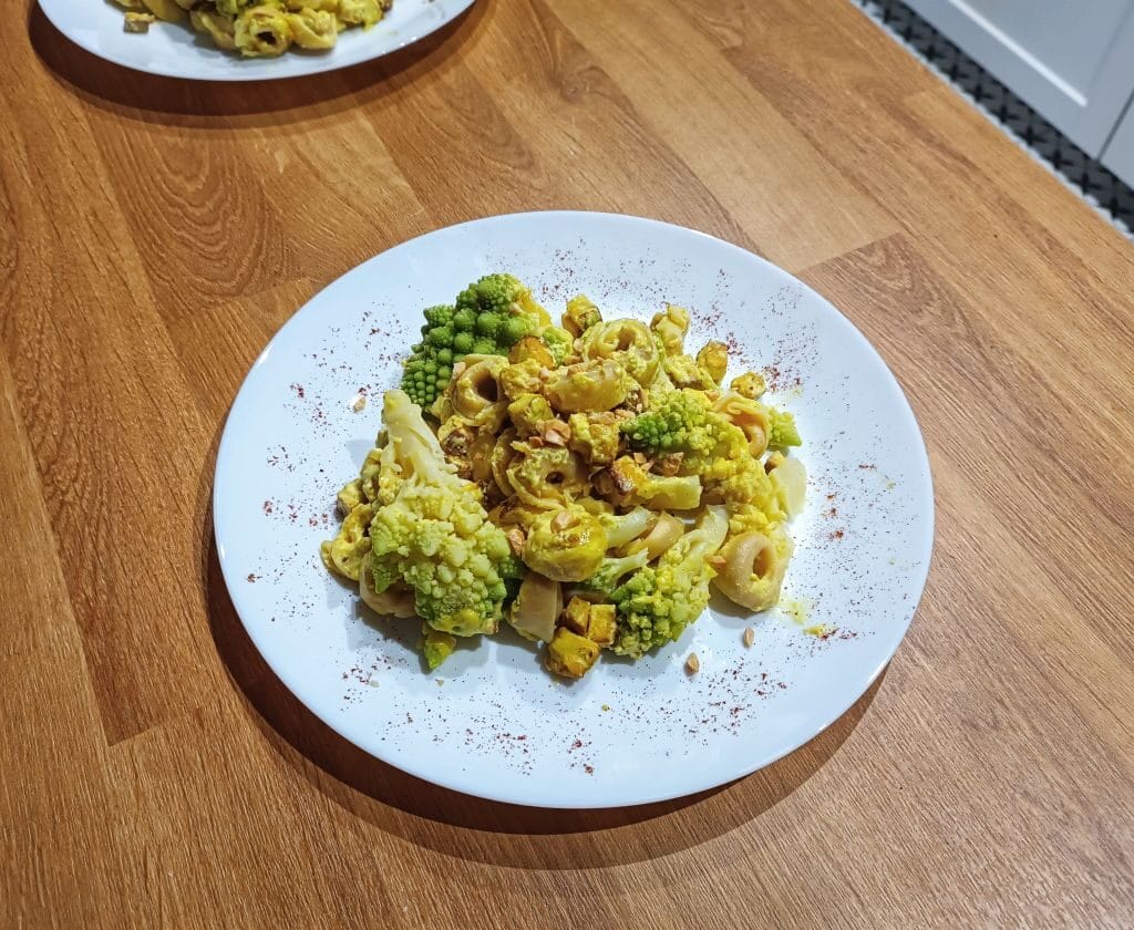romanesco z tofu
