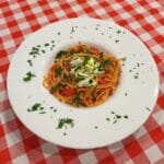 makaron spaghetti all arrabbiata