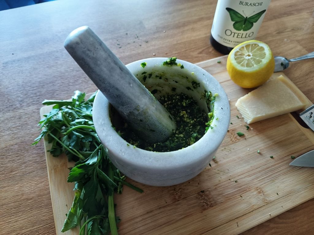 pesto pietruszkowe