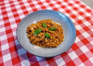 risotto z kurkumą