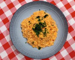 Risotto z gorgonzolą i ndują