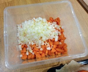 składniki na sofritto